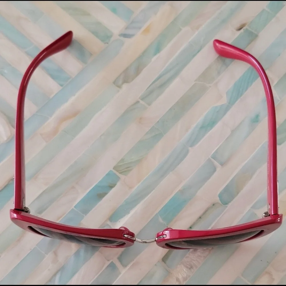 Dolce & Gabbana Red Cat Eye Sunglasses - Picture 5 of 8